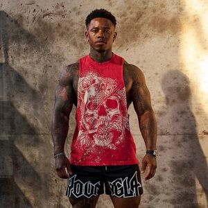 YoungLA Eternal Coil Tank Red Wash
